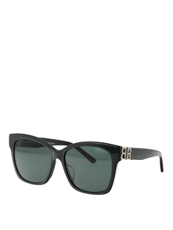 26SS 발렌시아가 선글라스 BB0102SA014 Green - BALENCIAGA