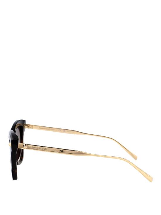 26SS 알렉산더 맥퀸 선글라스 AM0483S002 Brown - ALEXANDER MCQUEEN