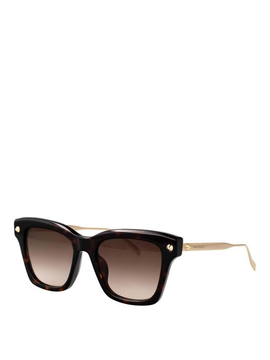 26SS 알렉산더 맥퀸 선글라스 AM0483S002 Brown - ALEXANDER MCQUEEN