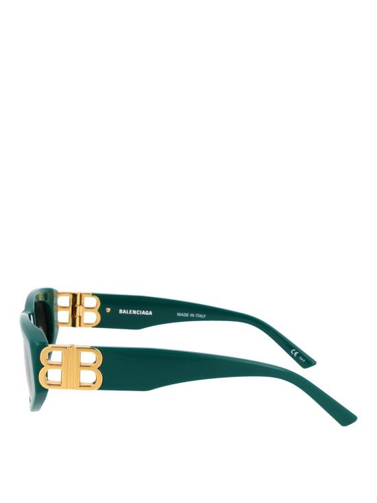 26SS 발렌시아가 선글라스 BB0095S005 Green - BALENCIAGA