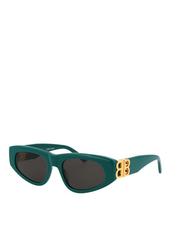26SS 발렌시아가 선글라스 BB0095S005 Green - BALENCIAGA