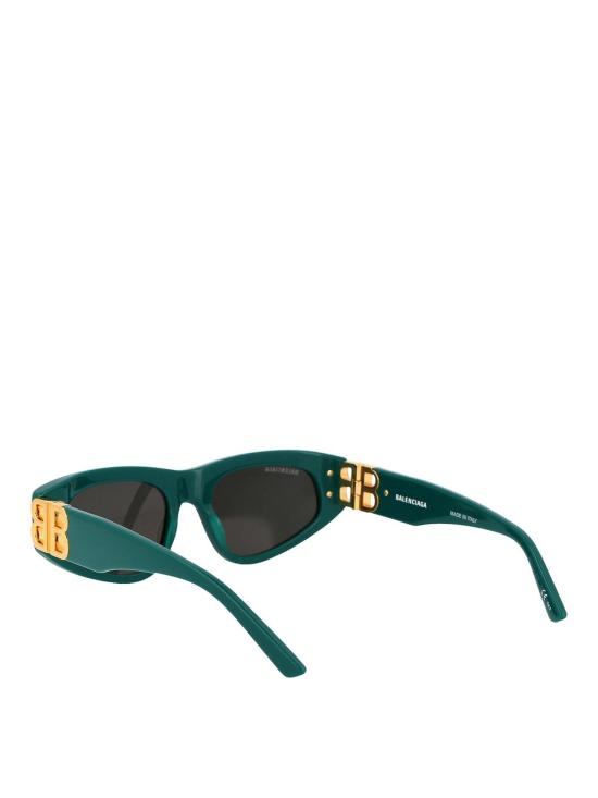 26SS 발렌시아가 선글라스 BB0095S005 Green - BALENCIAGA