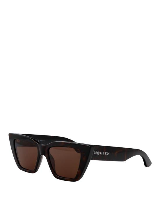 26SS 알렉산더 맥퀸 선글라스 AM0507S002 Brown - ALEXANDER MCQUEEN