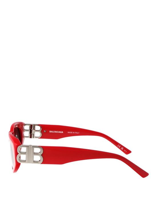 26SS 발렌시아가 선글라스 BB0095S016 Red - BALENCIAGA