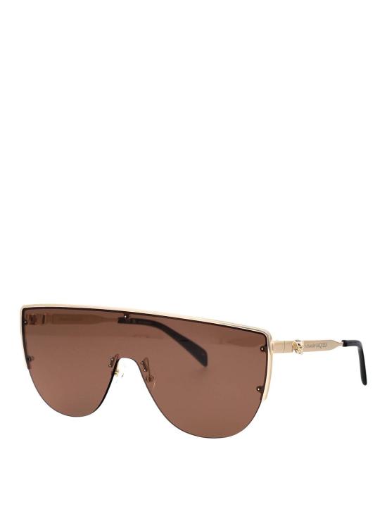 26SS 알렉산더 맥퀸 선글라스 AM0457S002 Gold - ALEXANDER MCQUEEN
