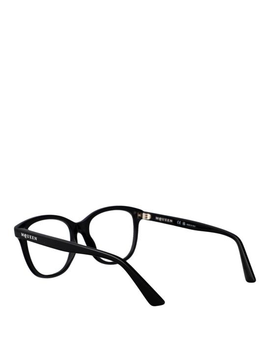 26SS 알렉산더 맥퀸 선글라스 AM0487O001 Black - ALEXANDER MCQUEEN