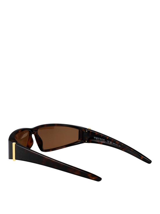 26SS 알렉산더 맥퀸 선글라스 AM0490S002 Brown - ALEXANDER MCQUEEN