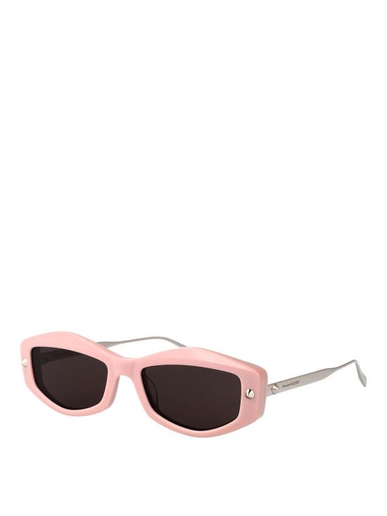 26SS 알렉산더 맥퀸 선글라스 AM0482S003 Nude Neutrals - ALEXANDER MCQUEEN