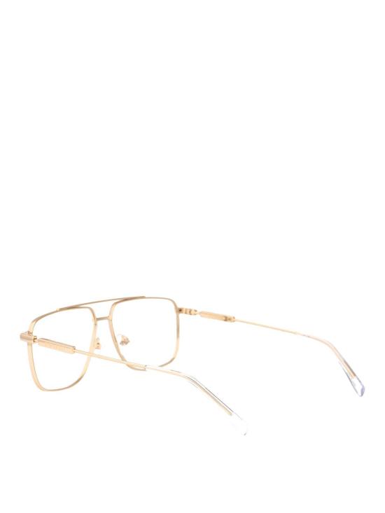 26SS 알렉산더 맥퀸 선글라스 AM0480O002 Gold - ALEXANDER MCQUEEN