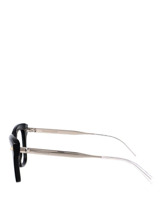 26SS 알렉산더 맥퀸 선글라스 AM0484O001 Black - ALEXANDER MCQUEEN