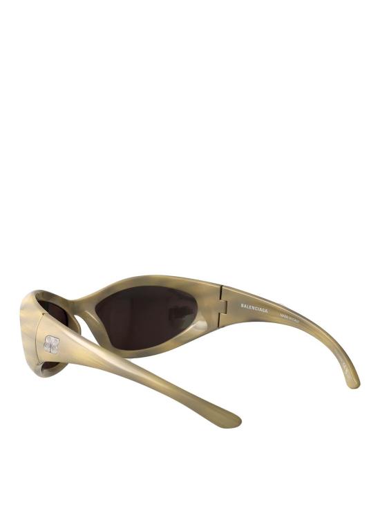 26SS 발렌시아가 선글라스 BB0384S004 White - BALENCIAGA