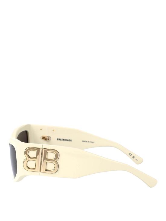 26SS 발렌시아가 선글라스 BB0321S010 White - BALENCIAGA