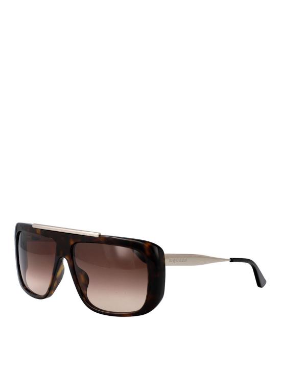 26SS 알렉산더 맥퀸 선글라스 AM0492S003 Brown - ALEXANDER MCQUEEN