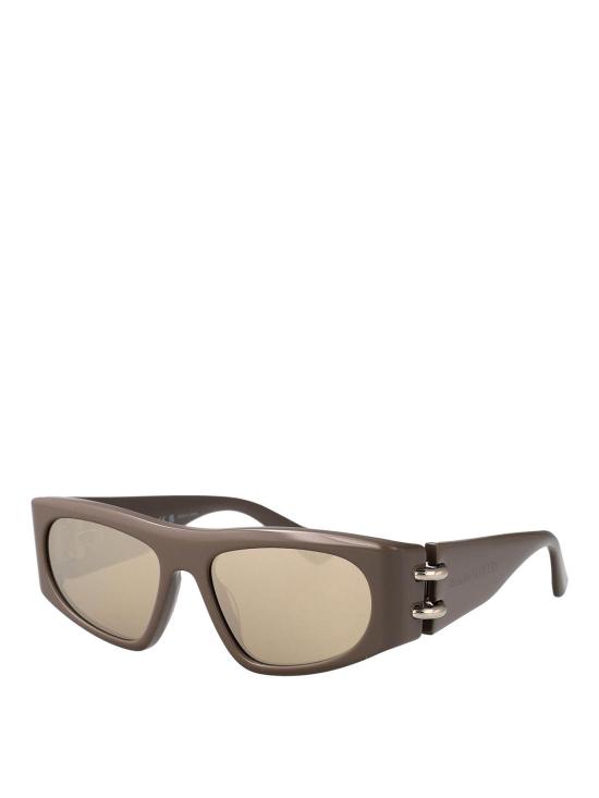 26SS 알렉산더 맥퀸 선글라스 AM0471S004 Brown - ALEXANDER MCQUEEN