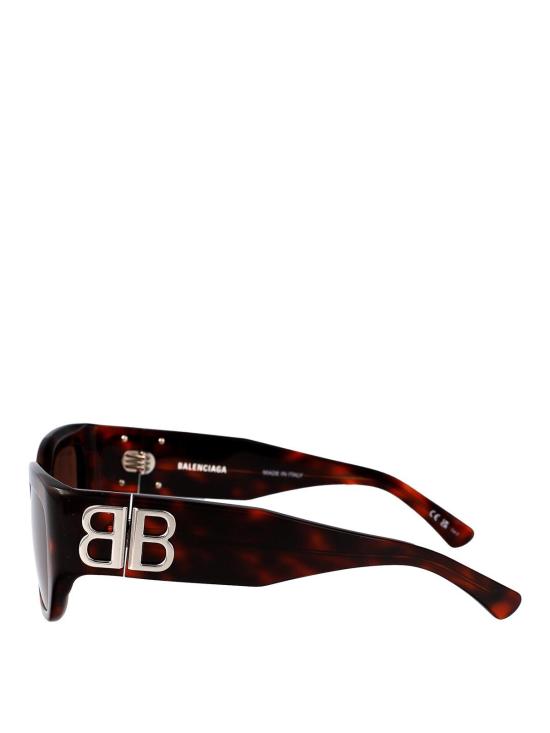 26SS 발렌시아가 선글라스 BB0361SK002 Brown - BALENCIAGA