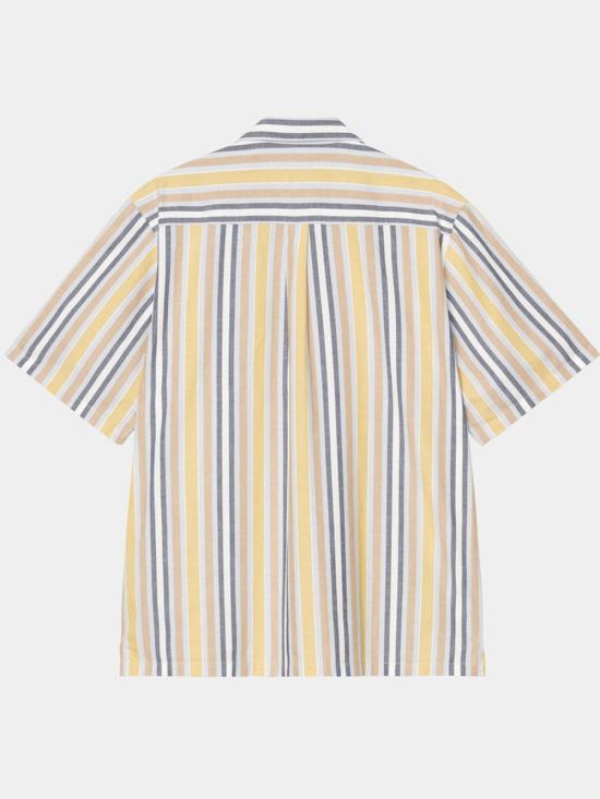 25FW 칼하트 WIP 반팔 셔츠 I035154 3G8 XX Suncrest - CARHARTT WIP