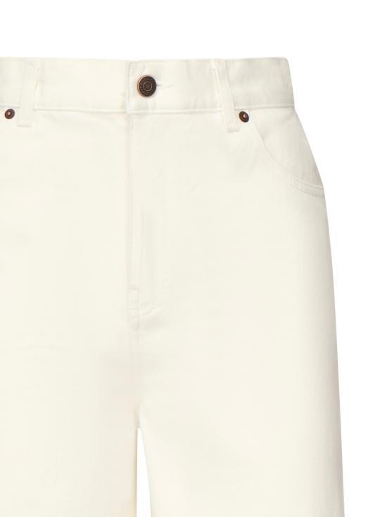 25FW 끌로에 데님 팬츠 CHC25ADP02257 101 White - CHLOE