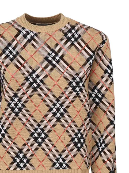 25FW 버버리 스웨터 8110514 C1309 SAND - BURBERRY