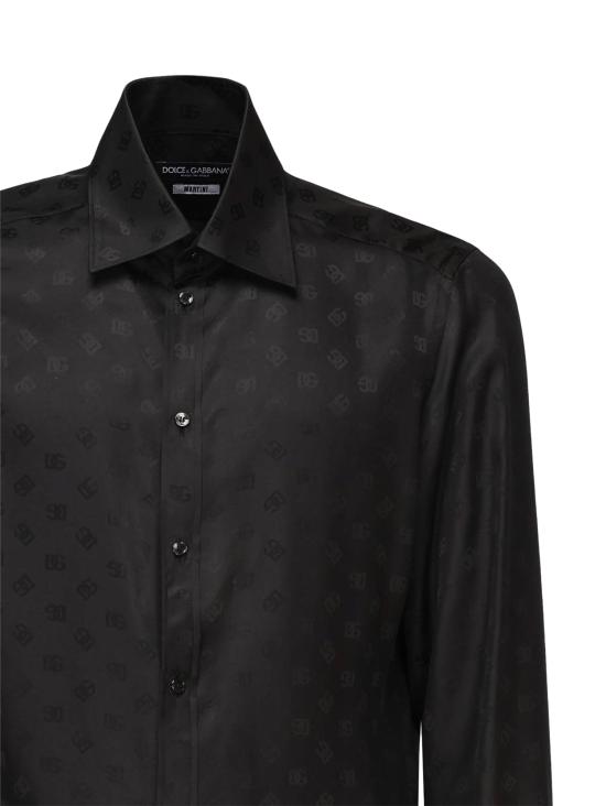 25FW 돌체앤가바나 긴팔 셔츠 G5MM4T FJ1JYN0000 Black - DOLCE & GABBANA