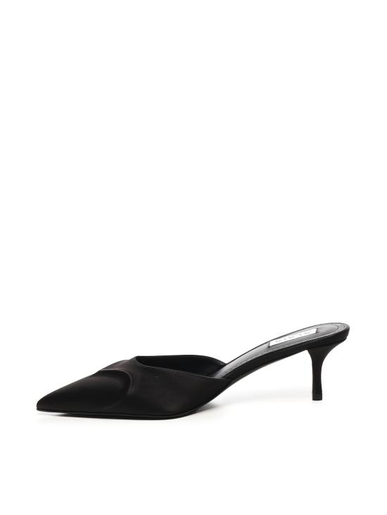 25FW 알라이아 뮬/슬리퍼 AA3M109TK019 999 Black - ALAIA