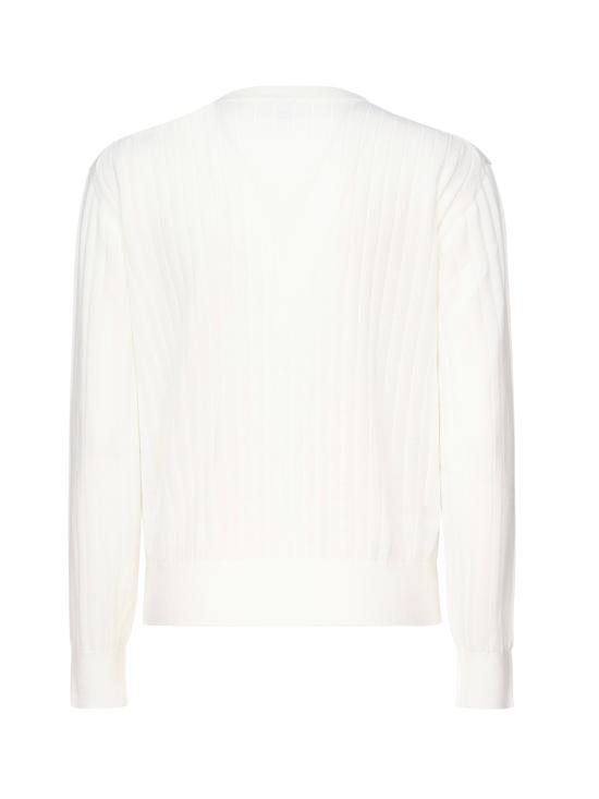 25FW 보테가베네타 가디건 835337 V5L709071 White - BOTTEGA VENETA