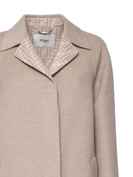 25FW 펜디 코트 FF6042 A5HDF1PNO Portabella - FENDI