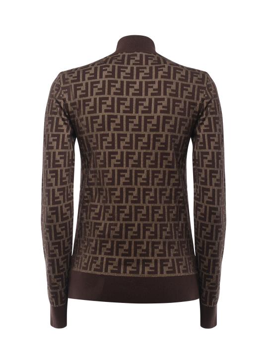 25FW 펜디 터틀넥 FZXC73 ASJTF0GGE TOBACCO - FENDI