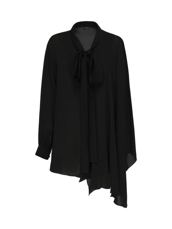 25FW 발렌시아가 셔츠 839280 TIN131000 Black