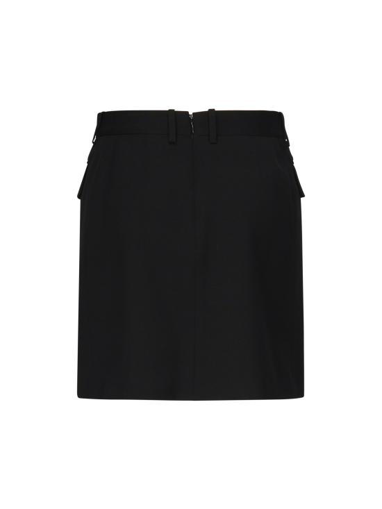 25FW 발렌시아가 숏 스커트 838765 TRT011000 Black - BALENCIAGA