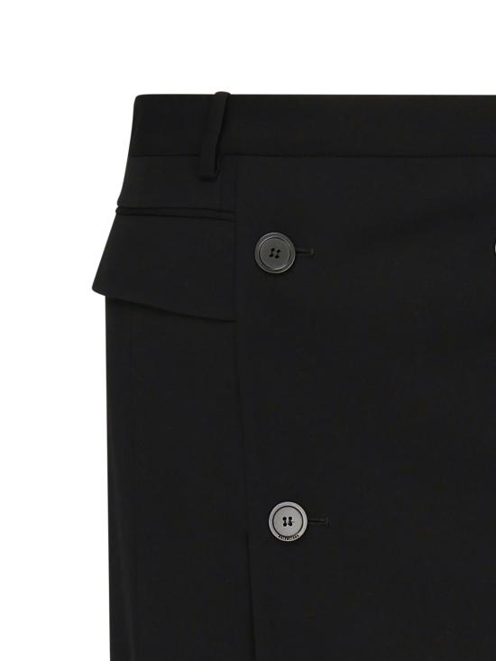 25FW 발렌시아가 숏 스커트 838765 TRT011000 Black - BALENCIAGA