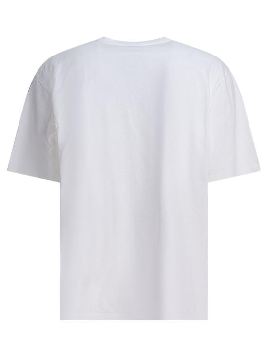 25FW 알렉산더 맥퀸 반팔 티셔츠 815067QTAC50979 White - ALEXANDER MCQUEEN