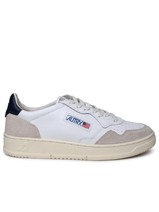 26SS 오트리 메달리스트 로우 스니커즈 AULMLS28 White