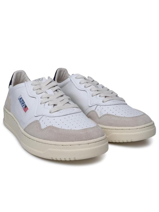 26SS 오트리 메달리스트 로우 스니커즈 AULMLS28 White - AUTRY