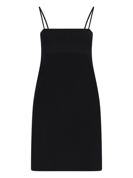 25FW 알렉산더 왕 미디 원피스 1KC3251054 001 Black