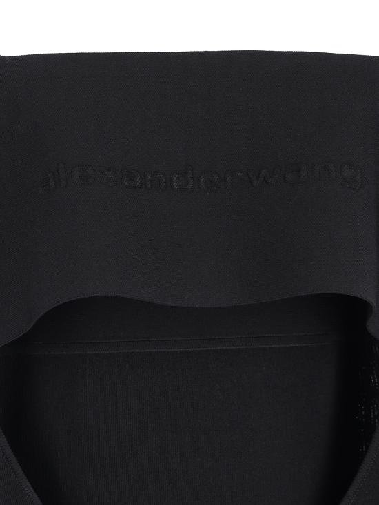 25FW 알렉산더 왕 미디 원피스 1KC3251054 001 Black - ALEXANDER WANG