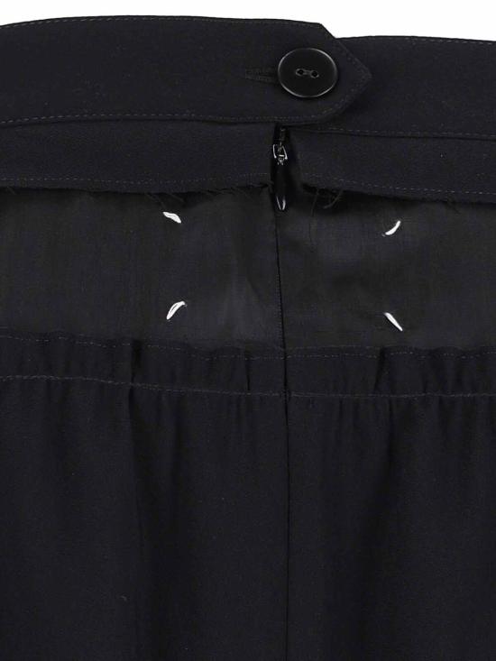 25FW 마르지엘라 미디 스커트 S51ME0040 M35517 900 Black - MAISON MARGIELA