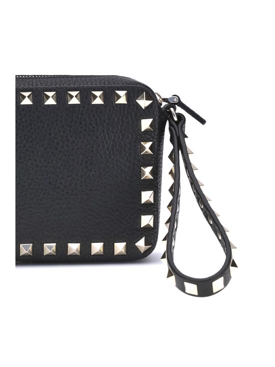 25FW 발렌티노 가라바니 클러치/파우치 7W2P0AR3VSH 0NO Black - VALENTINO GARAVANI