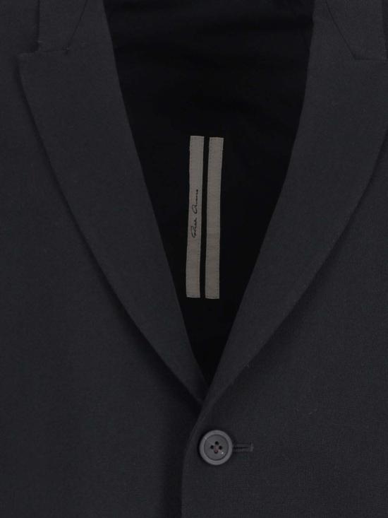 25FW 릭 오웬스 수트 자켓 RP02E4759 WGP 09 Black - RICK OWENS