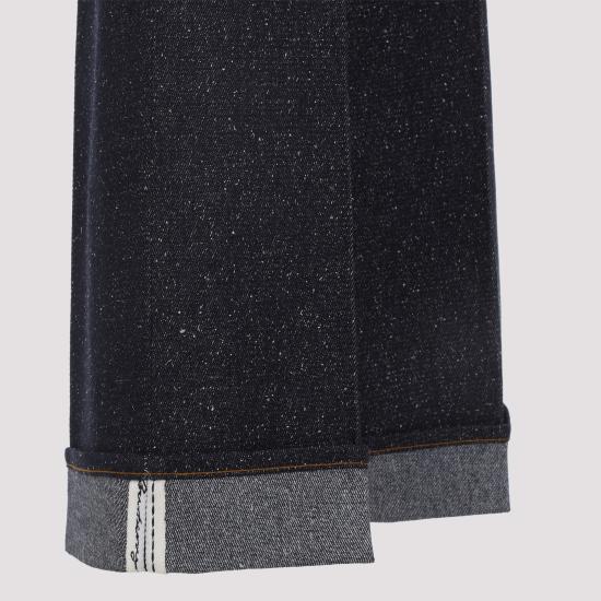 25SS 버버리 스트레이트 팬츠 8104333 C1765 BLUE - BURBERRY