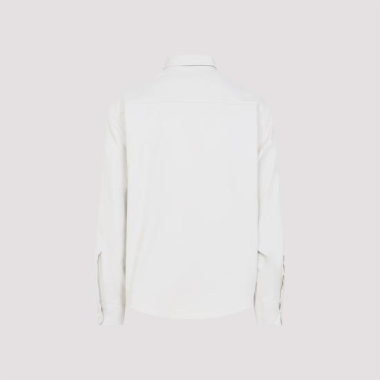 25FW 아미 긴팔 셔츠 USH766CO0056 1912 WHITE - AMI