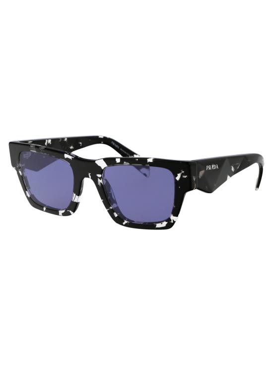 25SS 프라다 선글라스 0PR A06S 15O50B TORTOISE BLACK CRYSTAL - PRADA