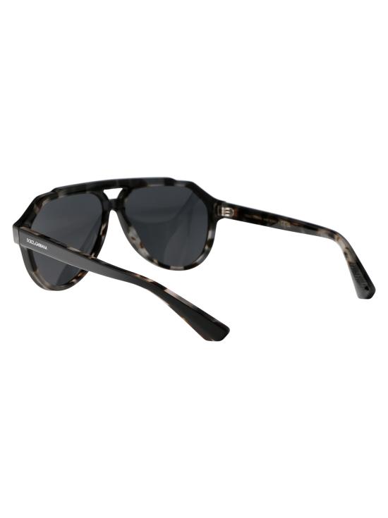 25SS 돌체앤가바나 선글라스 0DG4452 340387 BLACK ON GREY HAVANA - DOLCE & GABBANA