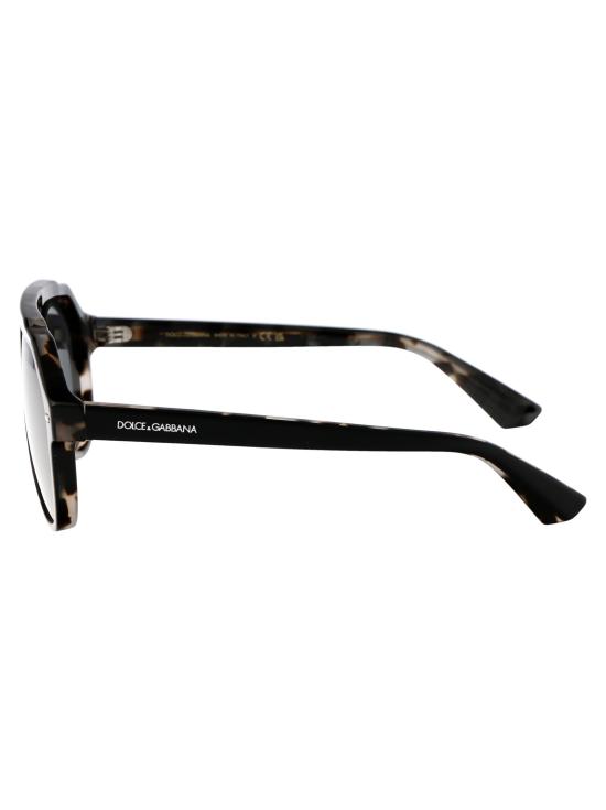 25SS 돌체앤가바나 선글라스 0DG4452 340387 BLACK ON GREY HAVANA - DOLCE & GABBANA
