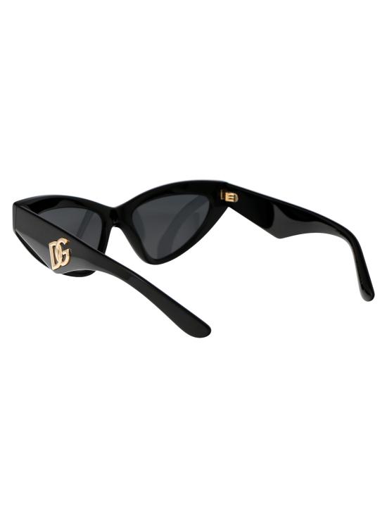 25SS 돌체앤가바나 선글라스 0DG4439 50187 BLACK - DOLCE & GABBANA