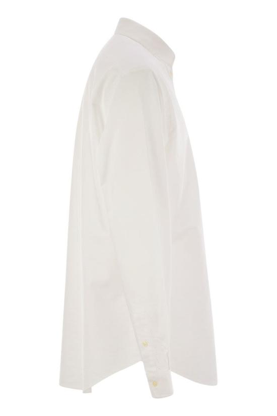  폴로 랄프로렌 컬러 포니 자수 커스텀 핏 버튼 다운 셔츠 710792041 001 WHITE - POLO RALPH LAUREN