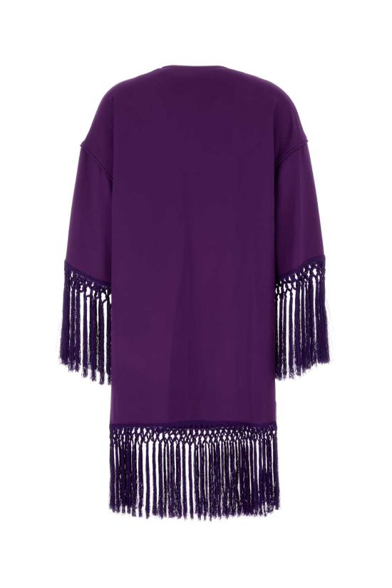 25SS 발렌티노 가라바니 미디 원피스 6B3VAEP01MM R1B PURPLE - VALENTINO GARAVANI