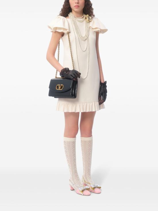 25SS 발렌티노 가라바니 미디 원피스 6B3VAEQ01CF A03 WHITE - VALENTINO GARAVANI