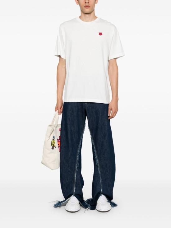 25FW 겐조 반팔 티셔츠 FE65TS4744SG 02 OFF WHITE - KENZO