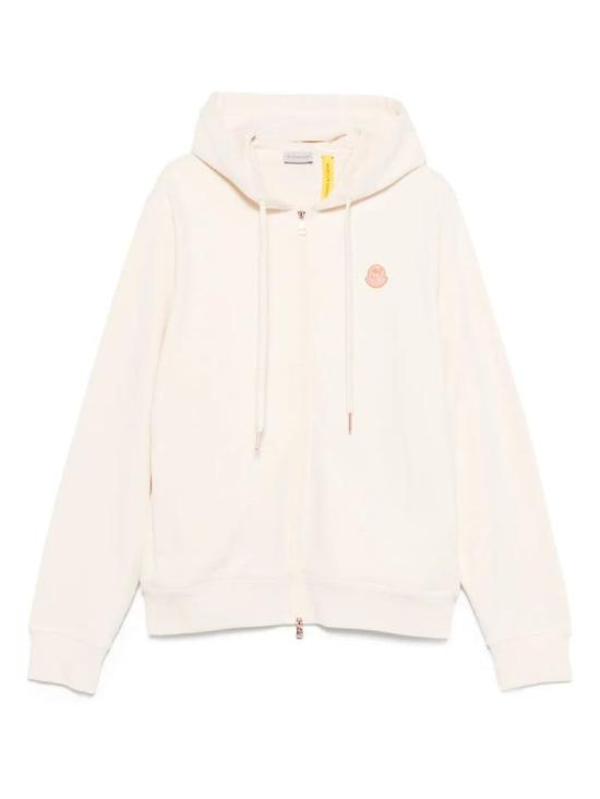 25FW 몽클레어 후드 티셔츠 K24028G0000189AUJ 02B NATURAL