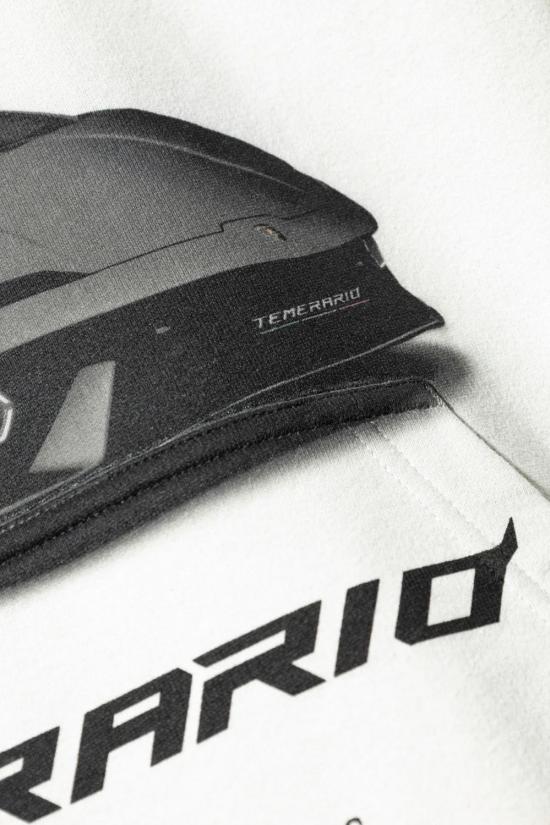 25FW 발렌시아가 미디엄 핏 후드 티셔츠 767877TSVT9 9012 DIRTYWHITE - BALENCIAGA